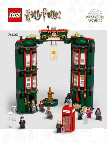lego harry potter ministero della magia