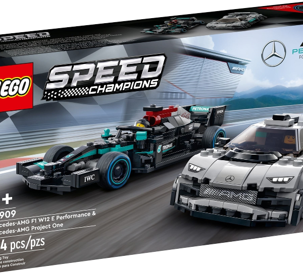 lego speed champions mercedes amg f1 w12 e performance e mercedes amg project one