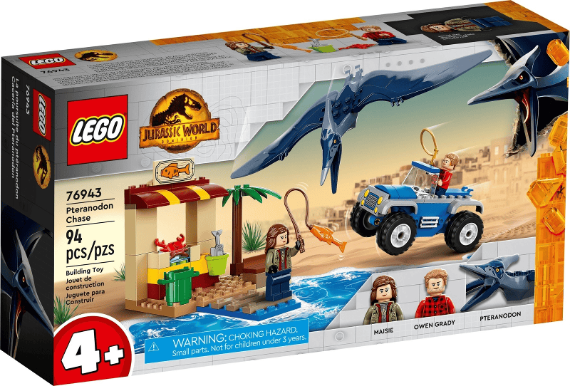 lego jurassic world inseguimento dello pteranodonte