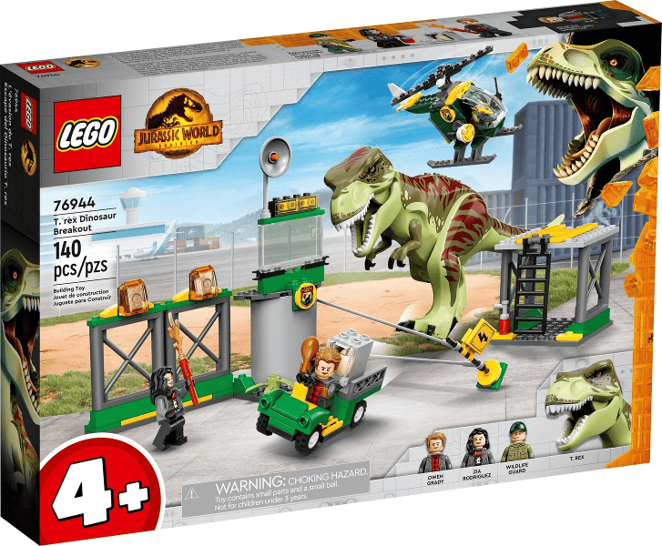 lego jurassic world la fuga del t. rex