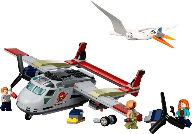lego jurassic world quetzalcoatlus: agguato aereo
