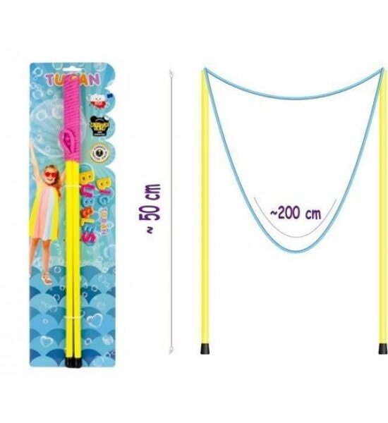 bacchetta bolle giganti tuban medio 50 cm