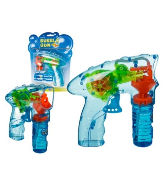 pistola spara bolle di sapone con led