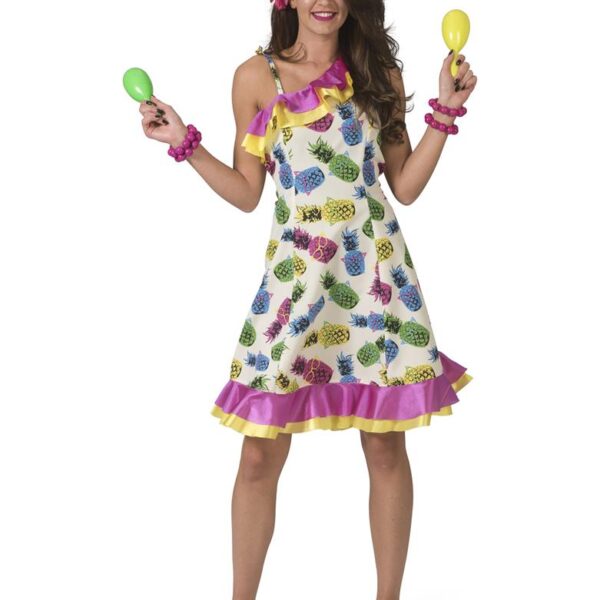 costume da hawaiana ananas