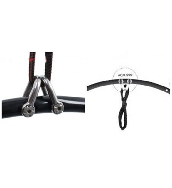 set di 2 ganci per cerchio aereo multipoint voltige