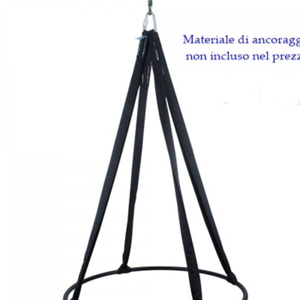 cerchio aereo senza punto di attacco