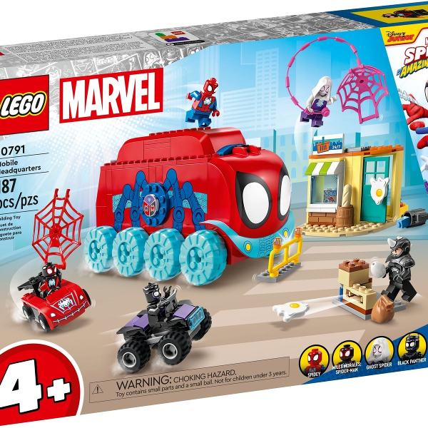 lego marvel quartier generale mobile del team spidey