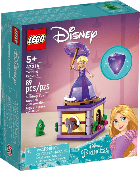 lego disney princess rapunzel rotante