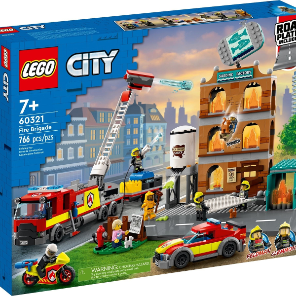 lego city vigili del fuoco