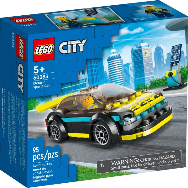 lego city auto sportiva elettrica