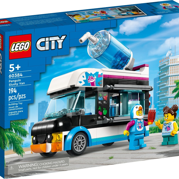lego city il furgoncino delle granite del pinguino