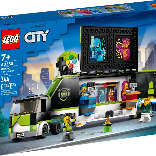 lego city camion dei tornei di gioco