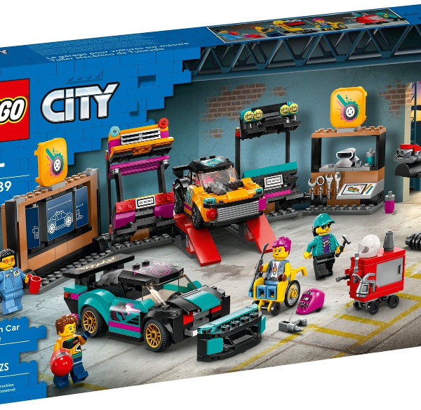 lego city garage auto personalizzate