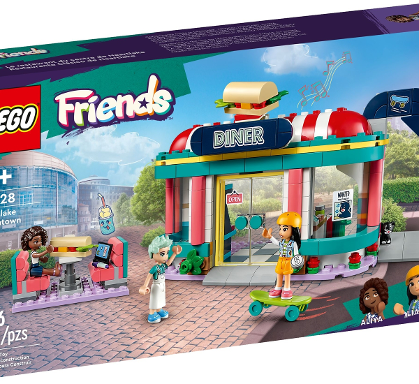 lego friends ristorante nel centro di heartlake city