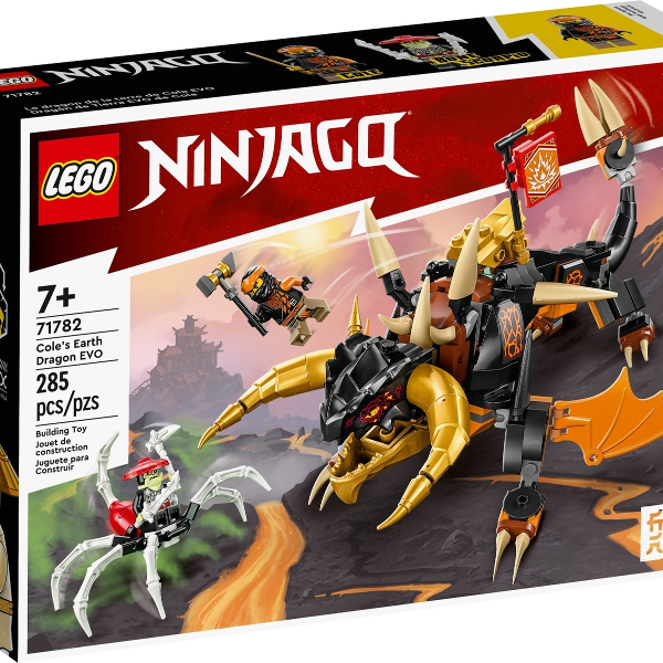 lego ninjago drago di terra di cole evolution