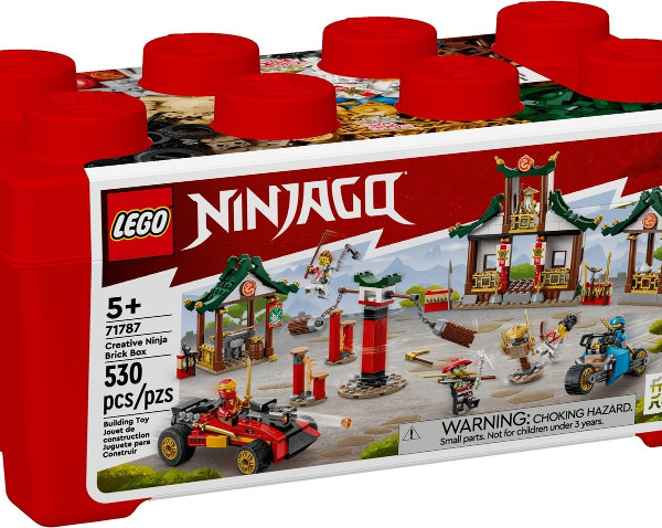 lego ninjago set creativo di mattoncini ninja