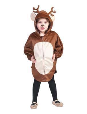 costume poncho da renna