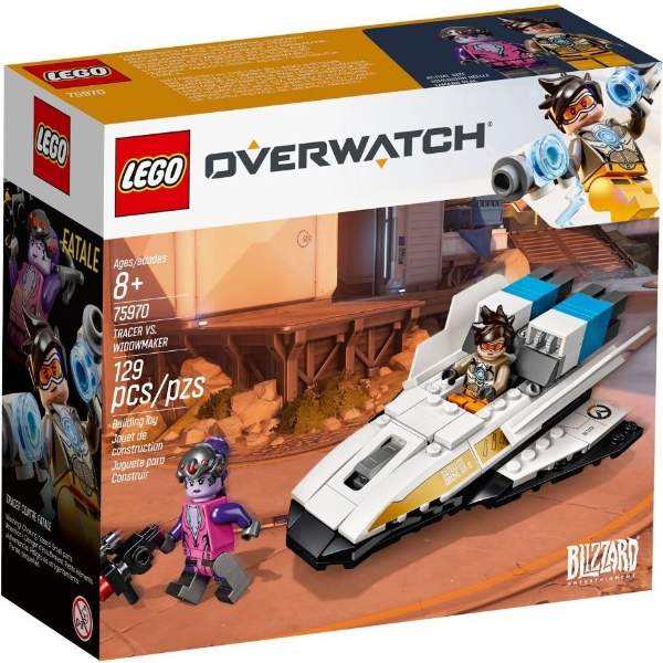 lego overwatch tracer vs widowmaker