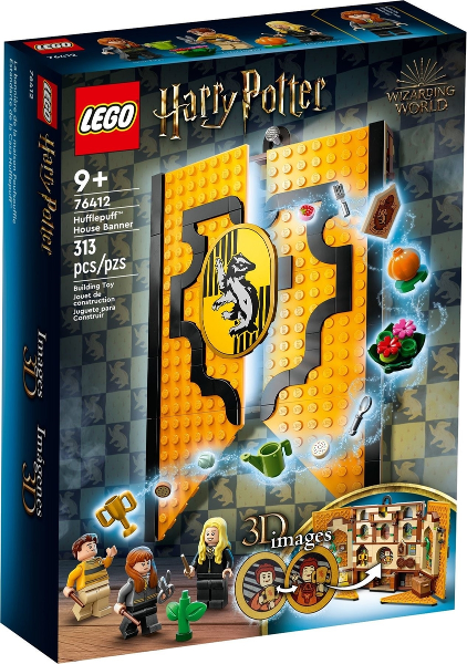 lego harry potter stendardo della casa tassorosso
