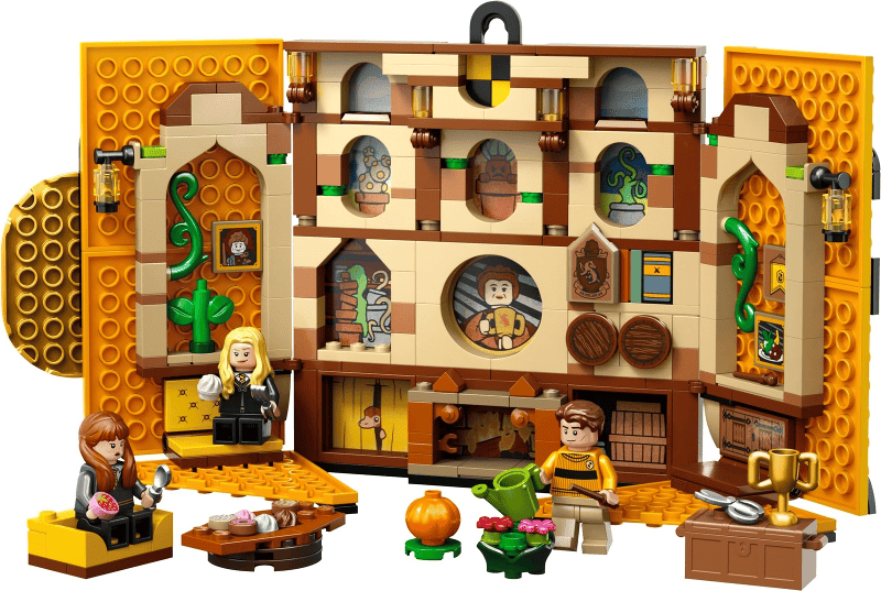 lego harry potter stendardo della casa tassorosso