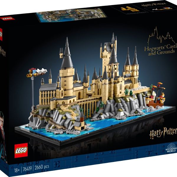 lego harry potter castello e parco di hogwarts