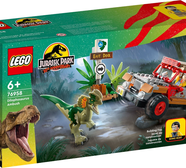 lego jurassic world l’agguato del dilofosauro