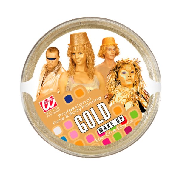 crema per viso oro in vaschetta