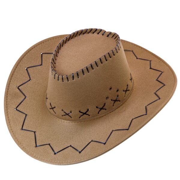 cappello nero da cowboy