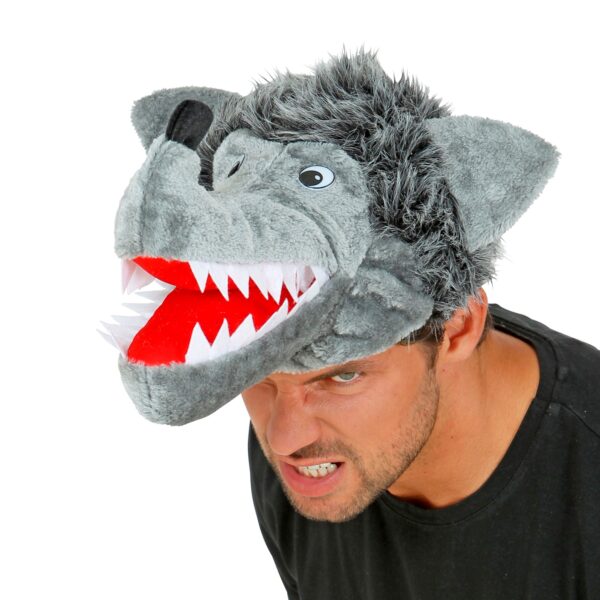 cappello sagomato da lupo