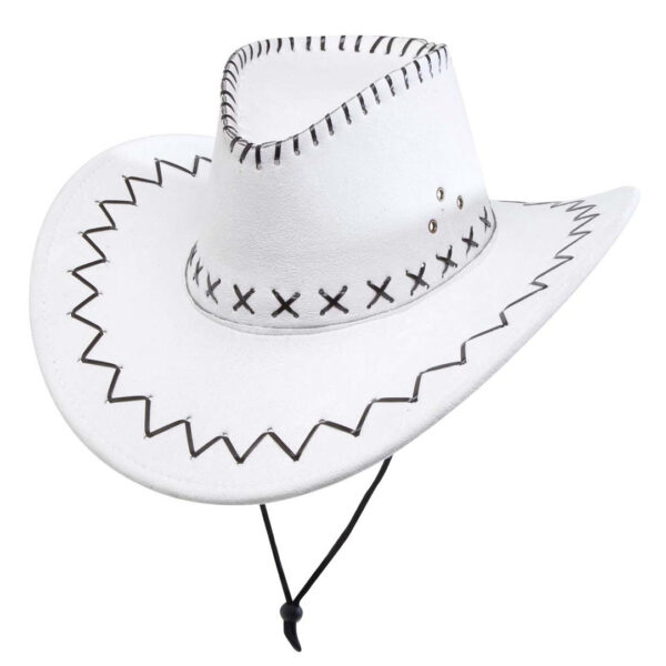 cappello nero da cowboy