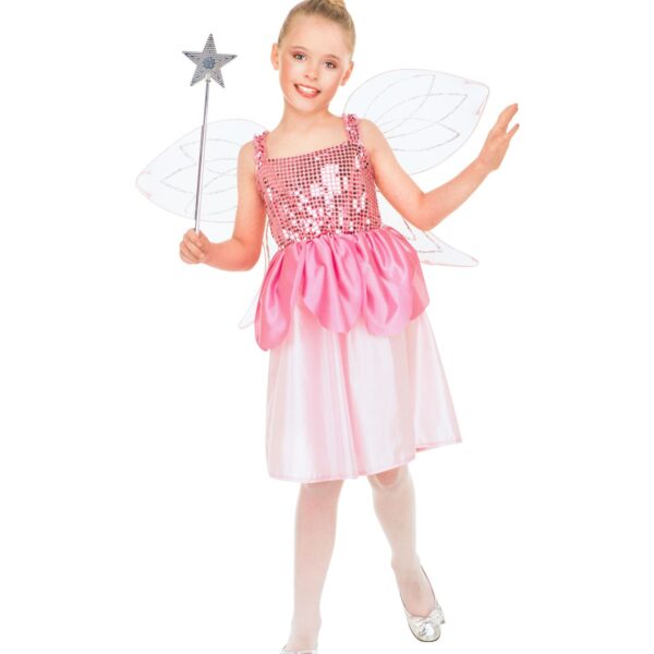 costume da fata rosa