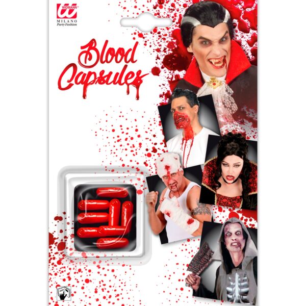 capsule di sangue finto 8 pz