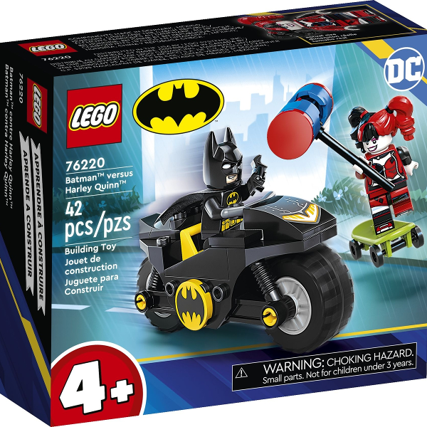 lego batman batman contro harley queen