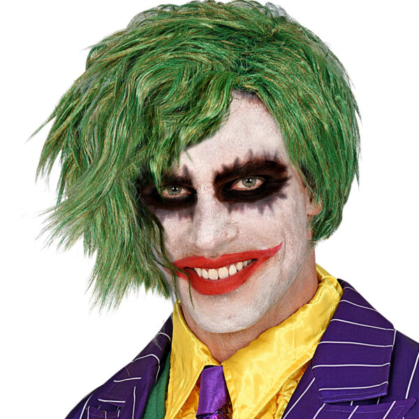 parrucca verde da joker