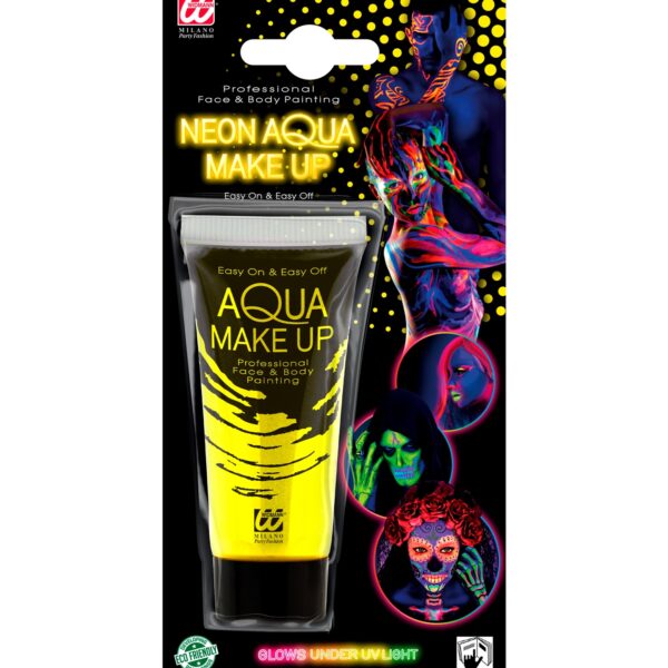crema per viso gialla fluo