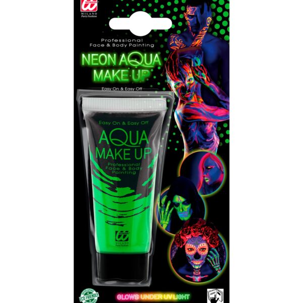 crema per viso verde fluo