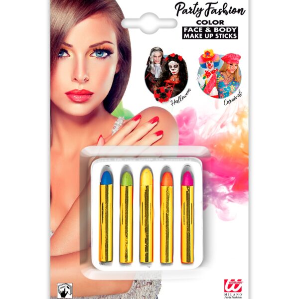 set da 5 matite colorate