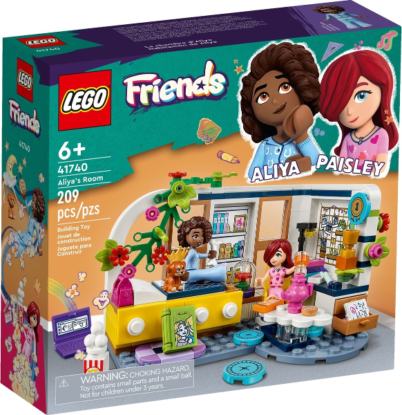 lego friends la cameretta di aliya