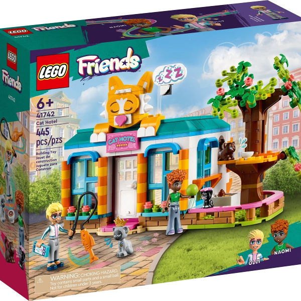lego friends l’hotel dei gatti
