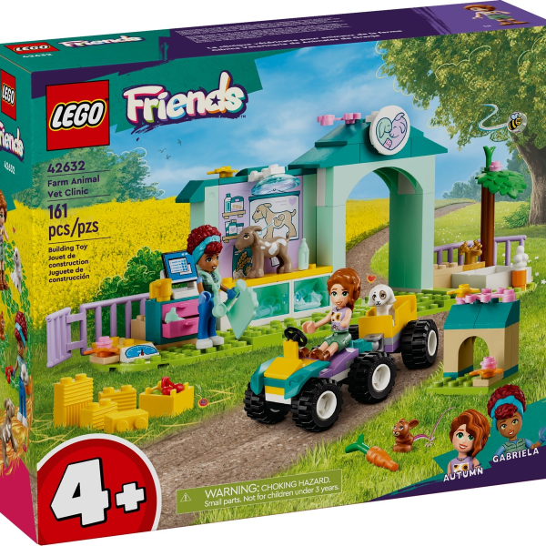 lego friends la clinica veterinaria degli animali della fattoria