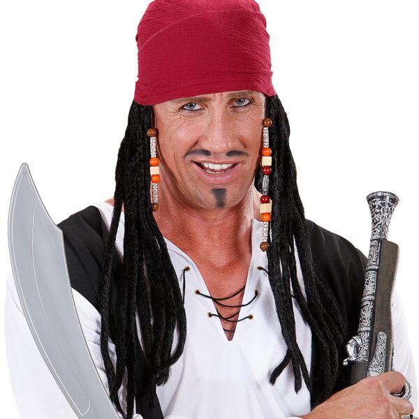 bandana da pirata con treccine