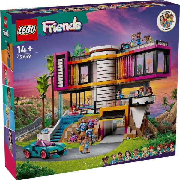 lego friends la villa moderna di andrea