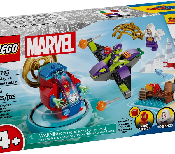 lego marvel spider man vs. goblin