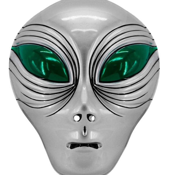 maschera grigia da alieno