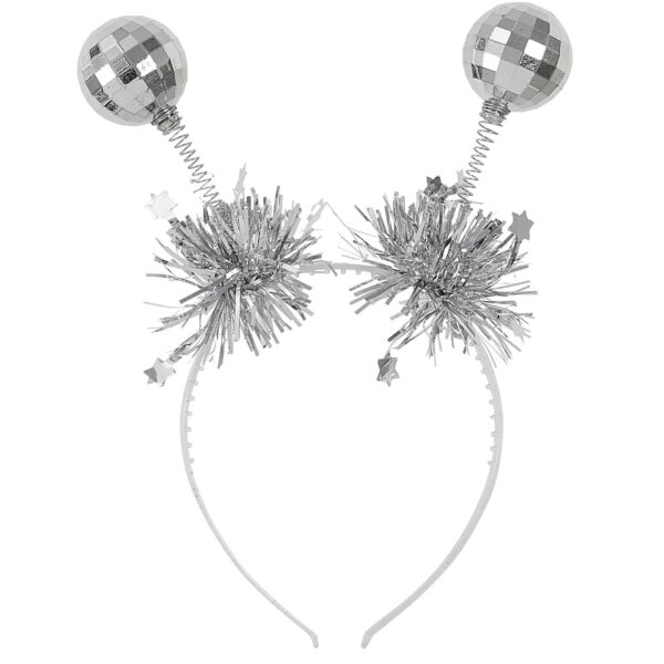 cerchietto con antenne argento