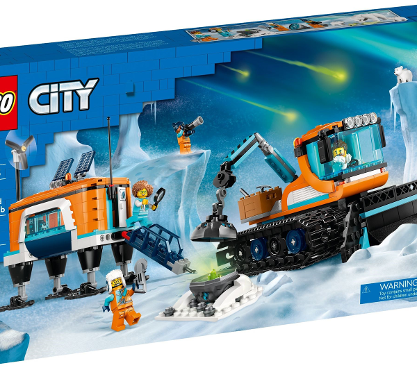 lego city ruspa e laboratorio mobile artico