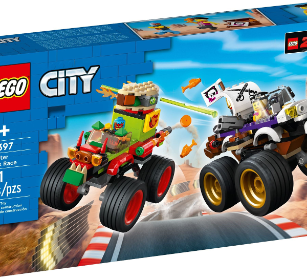 lego city gara di monster truck