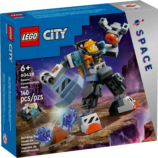 lego city space mech di costruzione spaziale