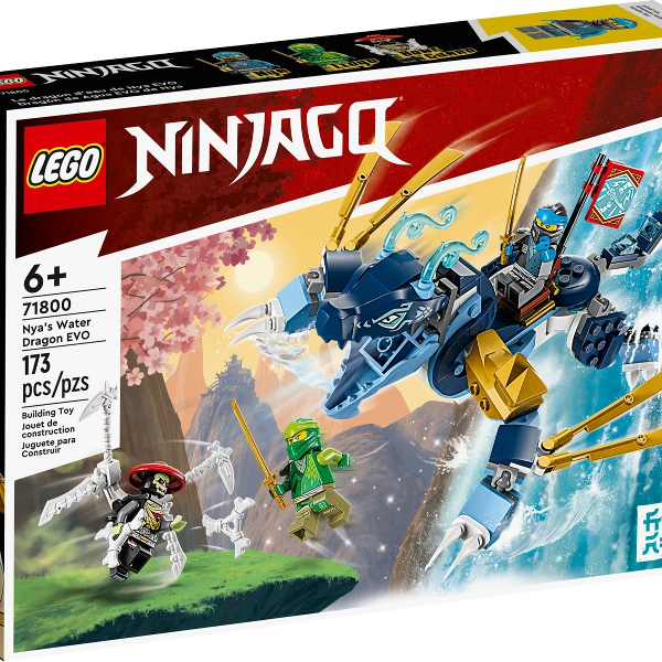 lego ninjago drago d’acqua di nya evolution