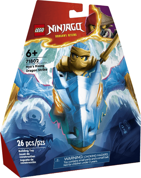 lego ninjago attacco del rising dragon di nya